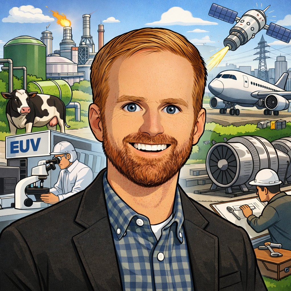 Illustrated headshot